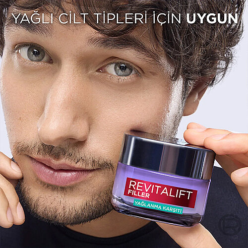 Loreal Paris Revitalift Filler Yağlanma Karşıtı Su Bazlı Nemlendirici Jel Krem Salisilik Asit & Hyaluronik Asit 50 ml - 7
