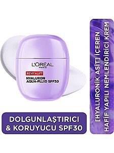 Loreal Paris Revitalift Hyaluronik Asit İçeren Dolgunlaştırıcı Etkili SPF30 Korumalı Nemlendirici Yüz Kremi 40 ml