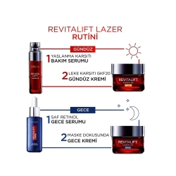 L'Oreal Paris Revitalift Lazer Saf Retinol Derin Kırışıklık Karşıtı Gece Serumu 30 ml - 7