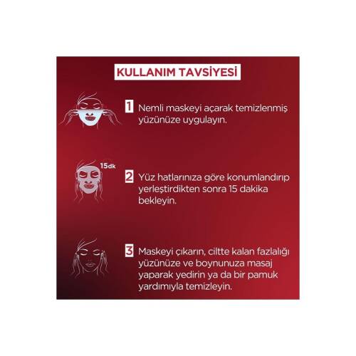 L'Oreal Paris Revitalift Lazer X3 Yaşlanma Karşıtı Maske 28 gr - 4