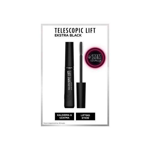 L'Oreal Paris Telescopic Lift Extra Black Maskara - 1