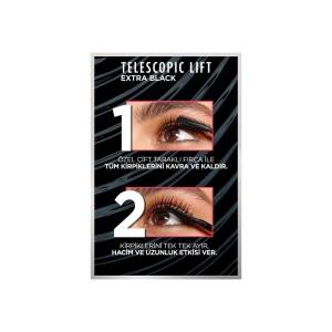 L'Oreal Paris Telescopic Lift Extra Black Maskara - 4