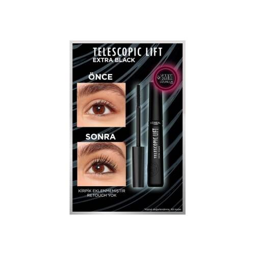 L'Oreal Paris Telescopic Lift Extra Black Maskara - 5