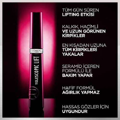 L'Oreal Paris Telescopic Lift Maskara - 5