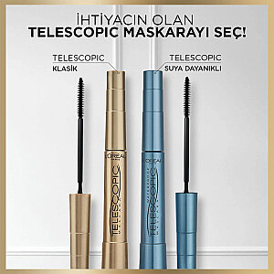 Loreal Paris Telescopic Suya Dayanıklı Maskara Siyah - 6