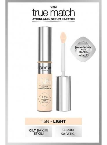 Loreal Paris True Match Aydınlatan Serum Kapatıcı - 1.5 N Light - 1