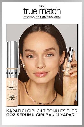 Loreal Paris True Match Aydınlatan Serum Kapatıcı - 4D Light Medium - 2