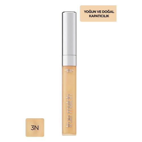 L'Oreal Paris True Match Concealer - Creamy Beige 3N - 1