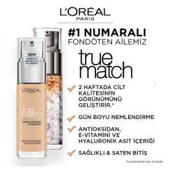 L'Oreal Paris True Match Fondoten No: 1.5 N - 2