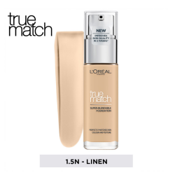 L'Oreal Paris True Match Fondoten No: 1.5 N - 3