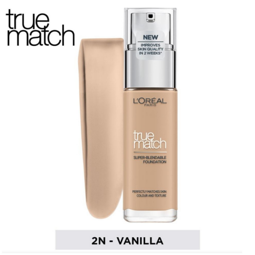 L'Oreal Paris True Match Fondoten No: 2.N - 3