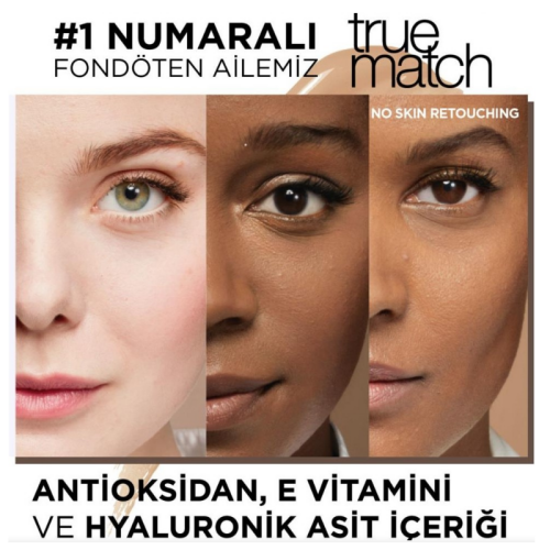 L'Oreal Paris True Match Fondoten No: 2.N - 5