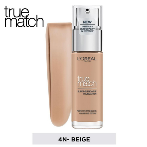 L'Oreal Paris True Match Fondoten No: 4 N - 3