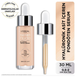 Loreal Paris True Match Nude Fondöten Serum 0.5-2 Very Light - 1
