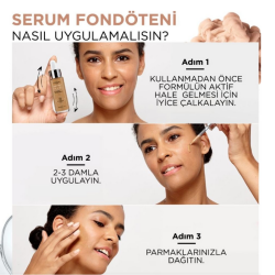 L'Oreal Paris True Match Nude Serum Fondöten - 0.5-2 Very Light - 5