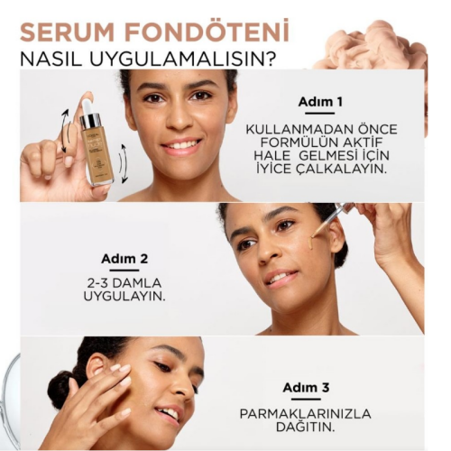 Loreal Paris True Match Nude Fondöten Serum 0.5-2 Very Light - 5
