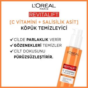 L'Oreal Revitalift C Vitamin Temizleme Jeli 150 ml - 2