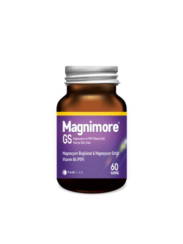 Magnimore GS Magnezyum 60 Kapsül
