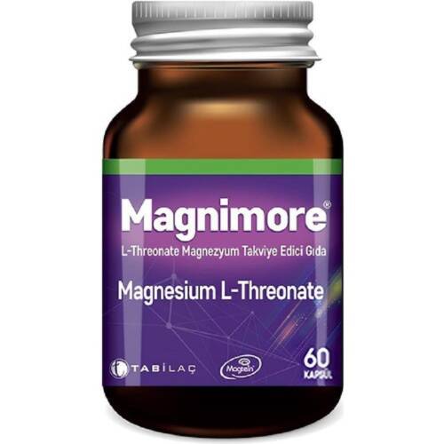 Magnimore Magnesium L-Threonate 60 Kapsül - 1