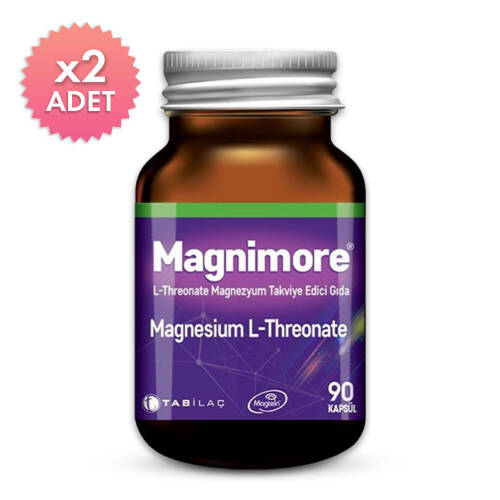 Magnimore Magnesium L-Threonate 90+90 Kapsül - 1