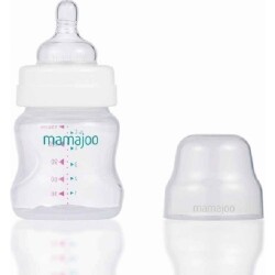 Mamajoo PP Silver Biberon & Antikolik Biberon Emziği 150 ml No: 1 - 2