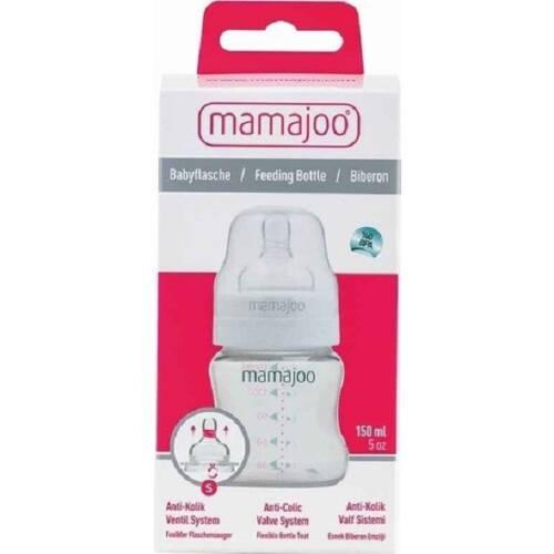Mamajoo PP Silver Biberon & Antikolik Biberon Emziği 150 ml No: 1 - 5