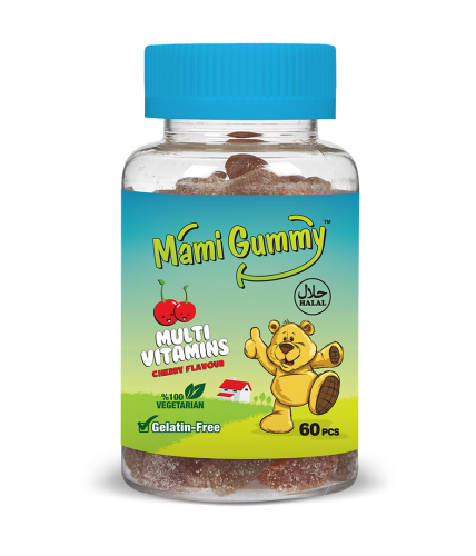 Mami Gummy Kids Gummies Multivitamin 60 Adet Çiğnenebilir Gummy Jel Kiraz Aromalı - 1