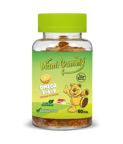 Mami Gummy Kids Gummies Omega 3+6+9 60 Adet Çiğnenebilir Gummy Portakal Aromalı - 1