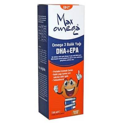 Maxomega Balık Yağı Şurup 150 ml (01.21) - 1