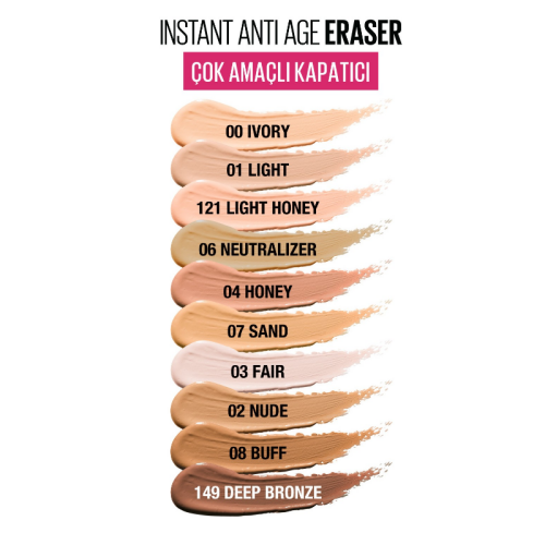 Maybelline Concealer Instant Age Eraser 03 Fair - 4