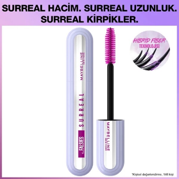 Maybelline Falsies Surreal Maskara - 01 Very Black 10 ml - 2