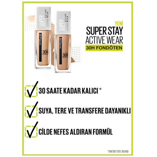 Maybelline Fondoten Super Stay Active Wear 02 - 3