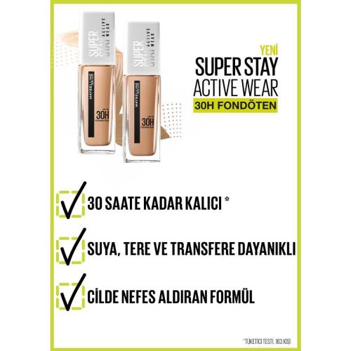 Maybelline Fondoten Super Stay Active Wear 03 - 7