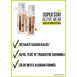 Maybelline Fondoten Super Stay Active Wear 21 - 7