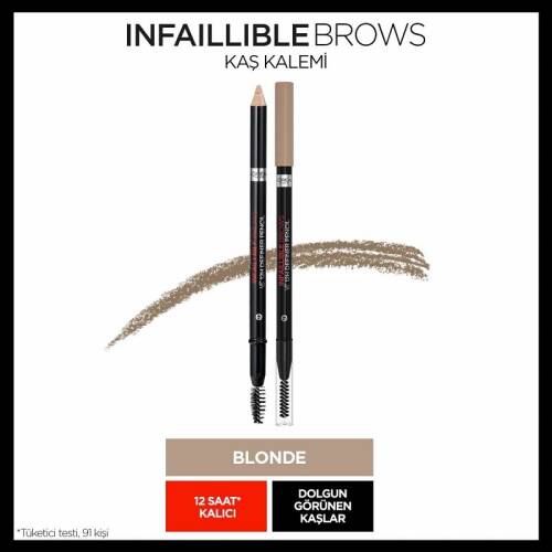 Maybelline Infaillible Brows Kaş Kalemi - Blonde 7,0 - 3