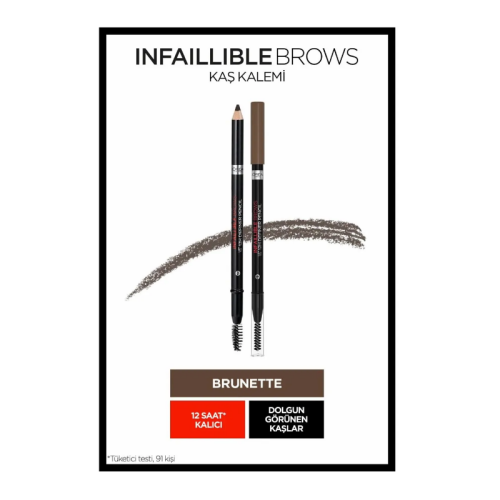 Maybelline Infaillible Brows Kaş Kalemi - Brunette 3,0 - 1