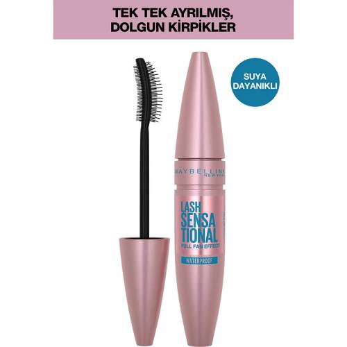 Maybelline Lash Sensational Multiplying Waterproof Black - 1