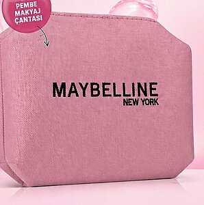 Maybelline New York Açık Pembe Makyaj Çantası