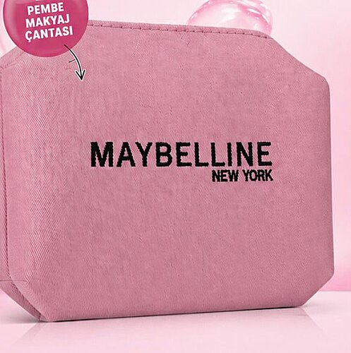 Maybelline New York Açık Pembe Makyaj Çantası - 1