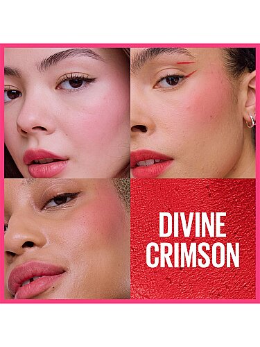 Maybelline New York Cloudtopia Köpük Dokulu Mat Allık 03 Divine Crimson - 3