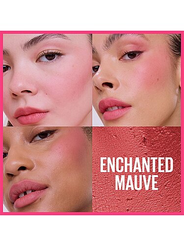Maybelline New York Cloudtopia Köpük Dokulu Mat Allık - 08 Enchanted Mauve - 3