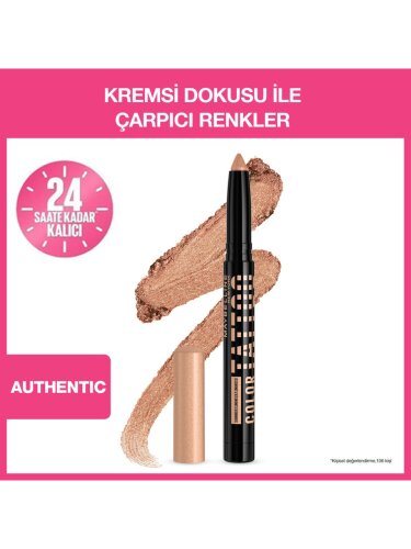 Maybelline New York Color Tattoo Jel Göz Farı - Authentic - 1