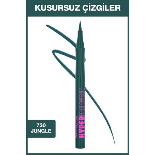 Maybelline New York Hyper Precise All Day Eyeliner 730 Jungle - 1