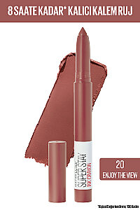 Maybelline New York Kalem Superstay Ink Crayon Kalem Mat Ruj - 20 Enjoy The View - 1