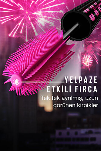 Maybelline New York Lash Sensational Firework Electroblack Maskara - 3