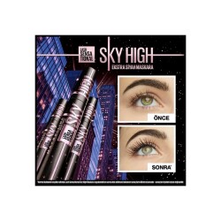 Maybelline New York Lash Sensational Sky High Cosmic Black Maskara - 2