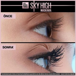 Maybelline New York Lash Sensational Sky High Suya Dayanıklı Waterproof Maskara - 2