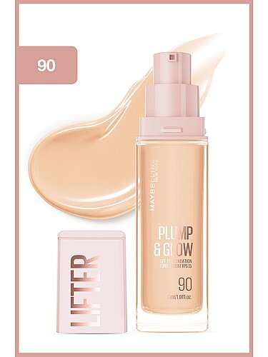 Maybelline New York Lifter Niasinamid ve Hyalüronik Asit İçeren Aydınlatan Fondöten 90 - 2