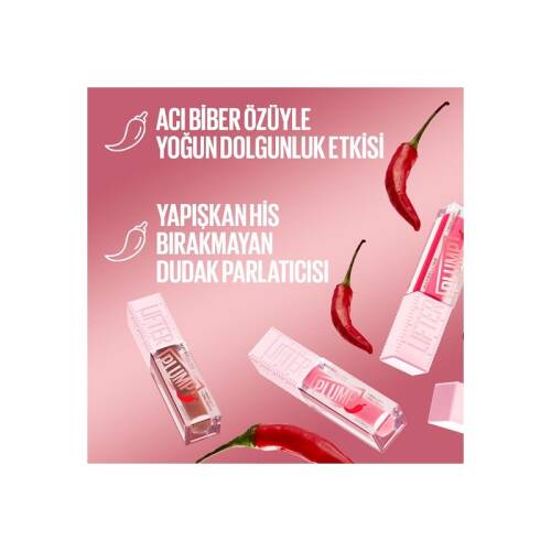 Maybelline New York Lifter Plump Dudak Parlatıcısı - Hot Chili 006 - 4