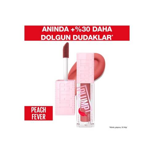 Maybelline New York Lifter Plump Dudak Parlatıcısı - Peach Fever 005 - 1